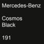 Preview: Mercedes-Benz, Cosmos Black, 191.